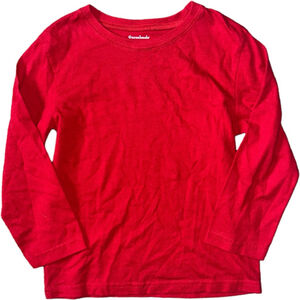 Boys Garanimals Red Long Sleeve T-Shirt Size 5T